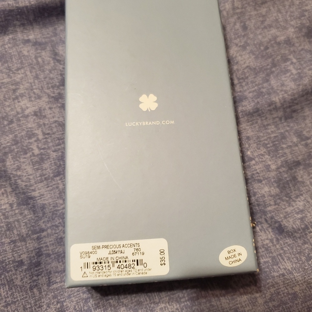 Lucky brand long necklace NEW - Picture 2 of 5